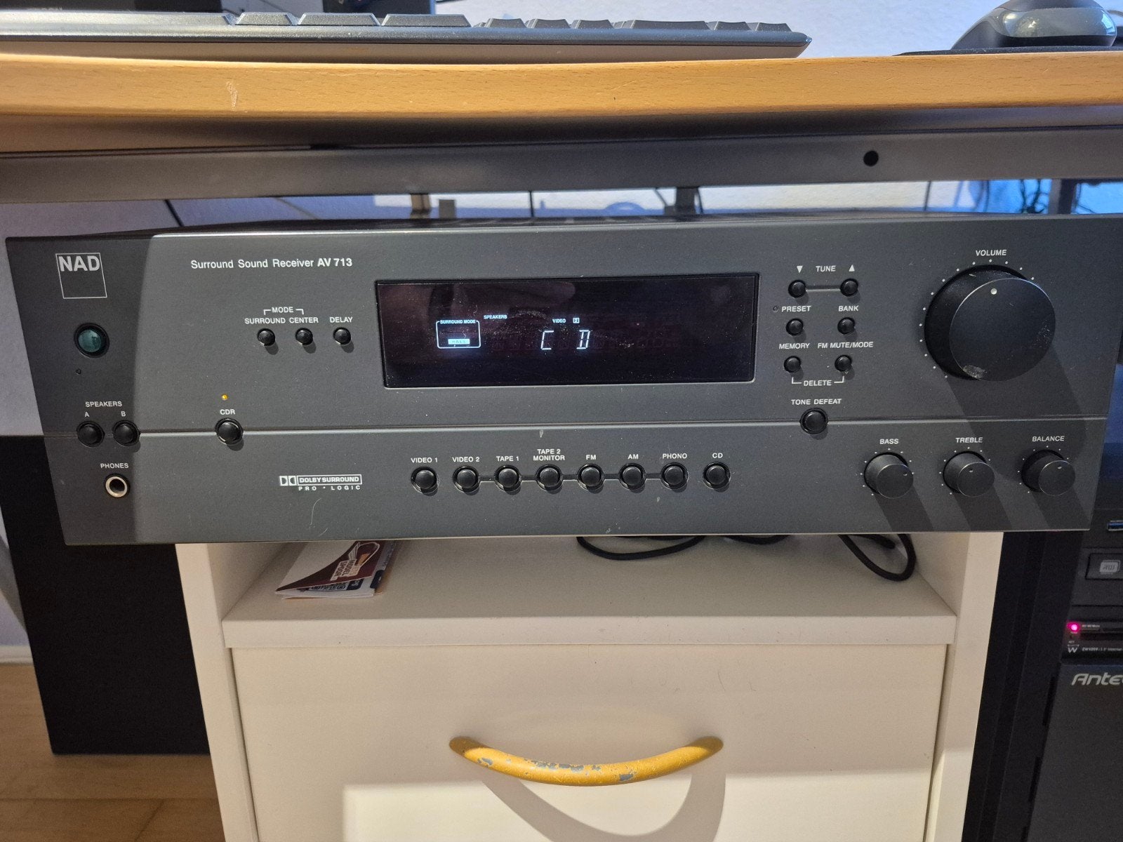 NAD receiver, Ophalen, Gebruikt, 60 tot 120 watt, Overige merken
