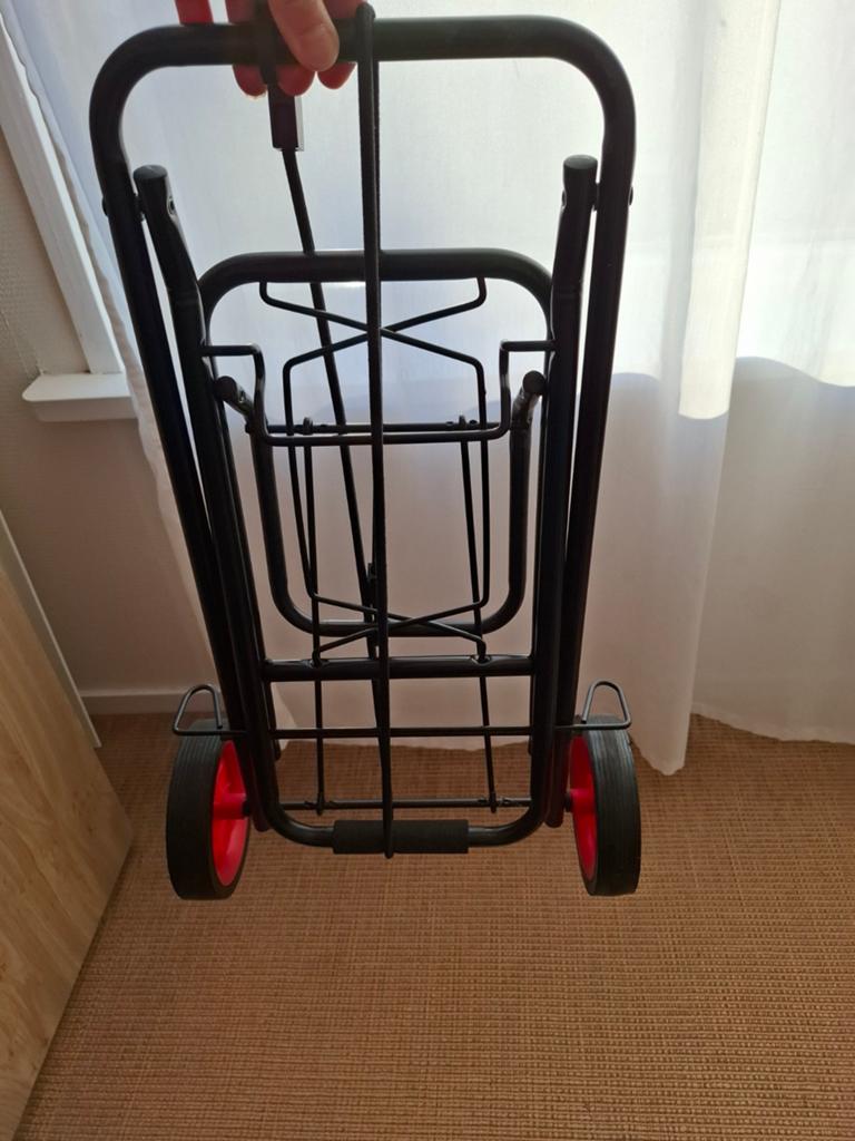Trolley, transportkar, steekwagen inklapbaar, 60 tot 80 liter, Ophalen of Verzenden, Steekwagen