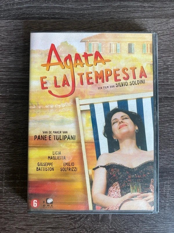Agata e la Tempesta - Italiaanse Romantische Komedie DVD, Ophalen of Verzenden