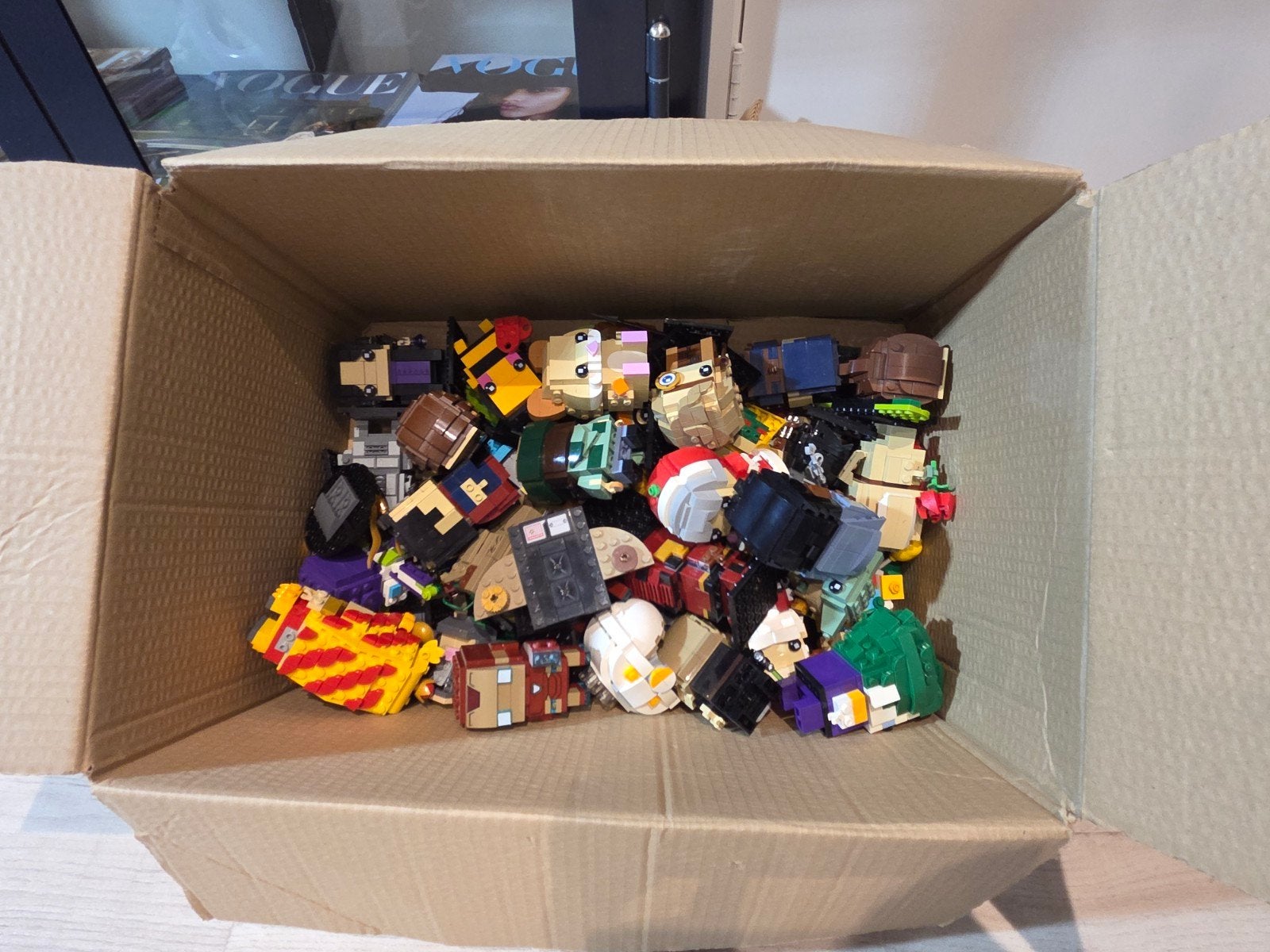 Lego Brickheadz col. (ca. 20 stuks) - Star Wars, Harry P, Ophalen, Zo goed als nieuw, Overige merken