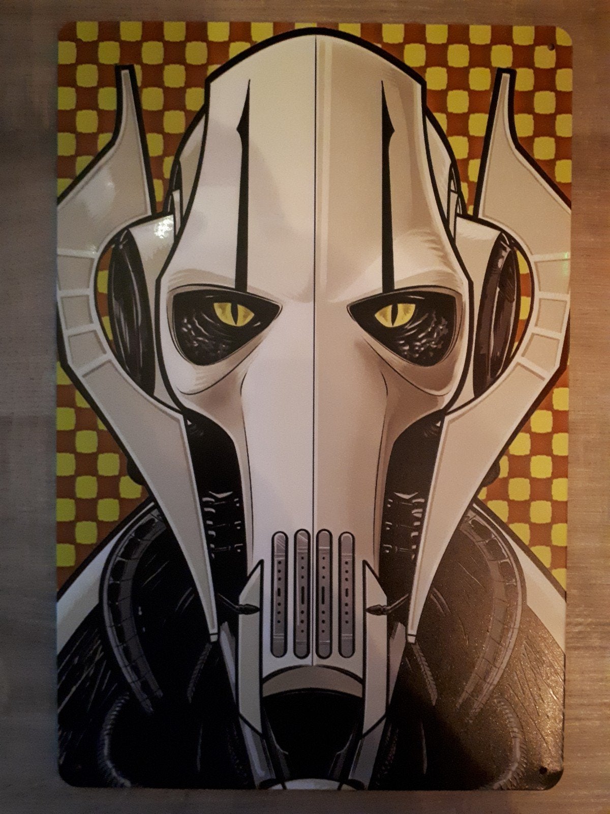 General Grevious Star Wars 20x30 cm Metalen Reclamebord, Verzamelen, Verzenden, Nieuw, Overige typen