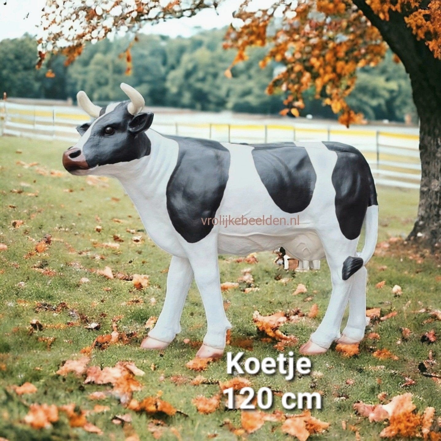 Koeien beelden & kalfjes – koe voor tuin en bedrijfsreclame, Tuin en Terras, Tuinbeelden, Nieuw, Dierenbeeld, Kunststof, Ophalen