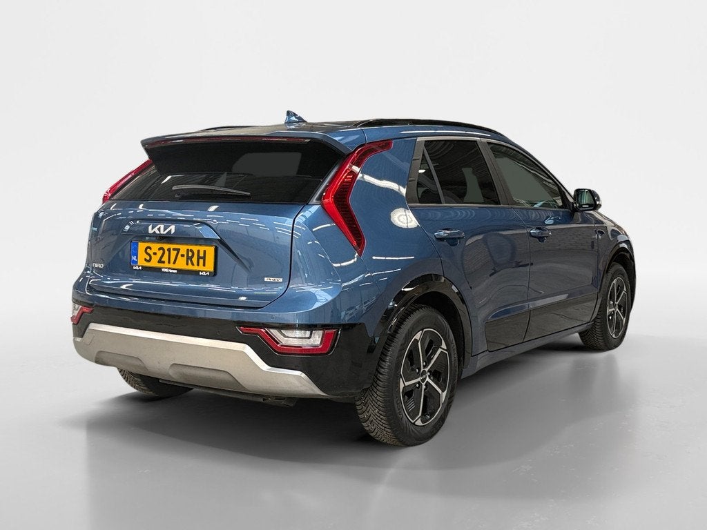Kia Niro 1.6 GDi PHEV DynamicPlusLine, Auto's, Kia, Gebruikt, Euro 6, Blauw, Origineel Nederlands