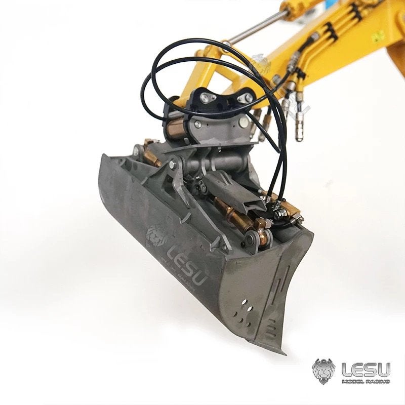 Hydraulische brede kantelbak 1/14 voor Lesu RC kranen, Ophalen of Verzenden, Nieuw, Schaal 1:14, Onderdeel