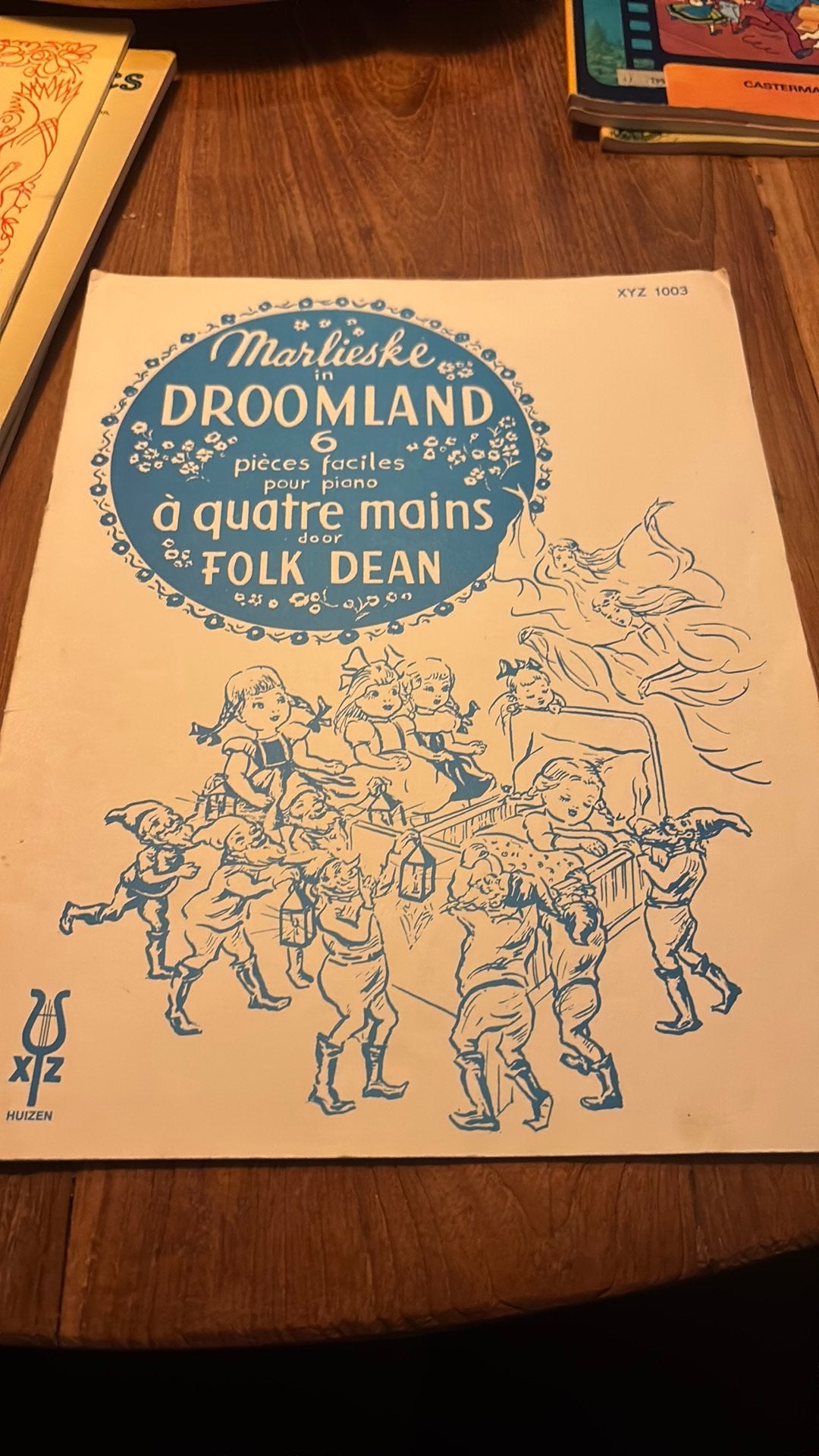 Piano boek Droomland (Folk Dean) 6 pièces  quatre mains, Verzenden, Klassiek, Les of Cursus, Zo goed als nieuw