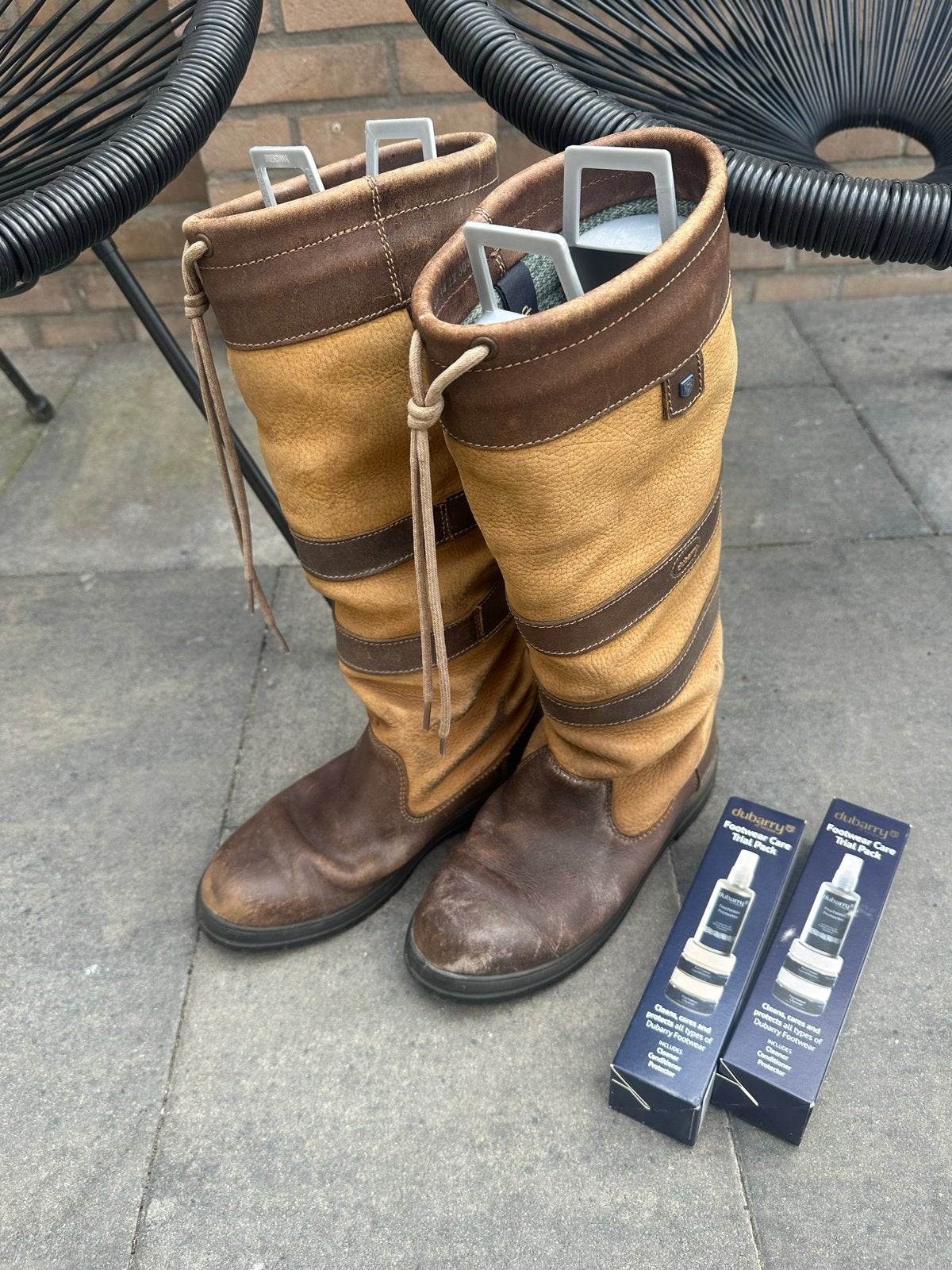 Dubarry Galway laarzen - Maat 39, Ophalen of Verzenden, Gedragen, Bruin, Hoge laarzen