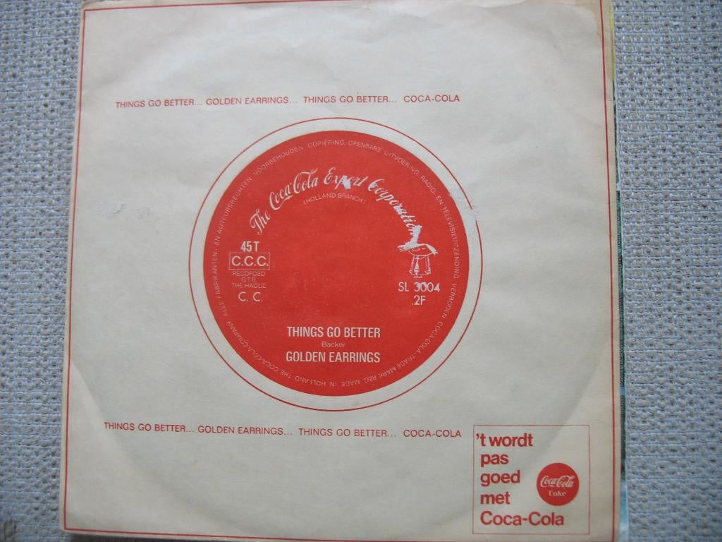 The Golden Earrings - Things go better, Cd's en Dvd's, Vinyl Singles, Gebruikt, 7 inch, Single, Ophalen of Verzenden