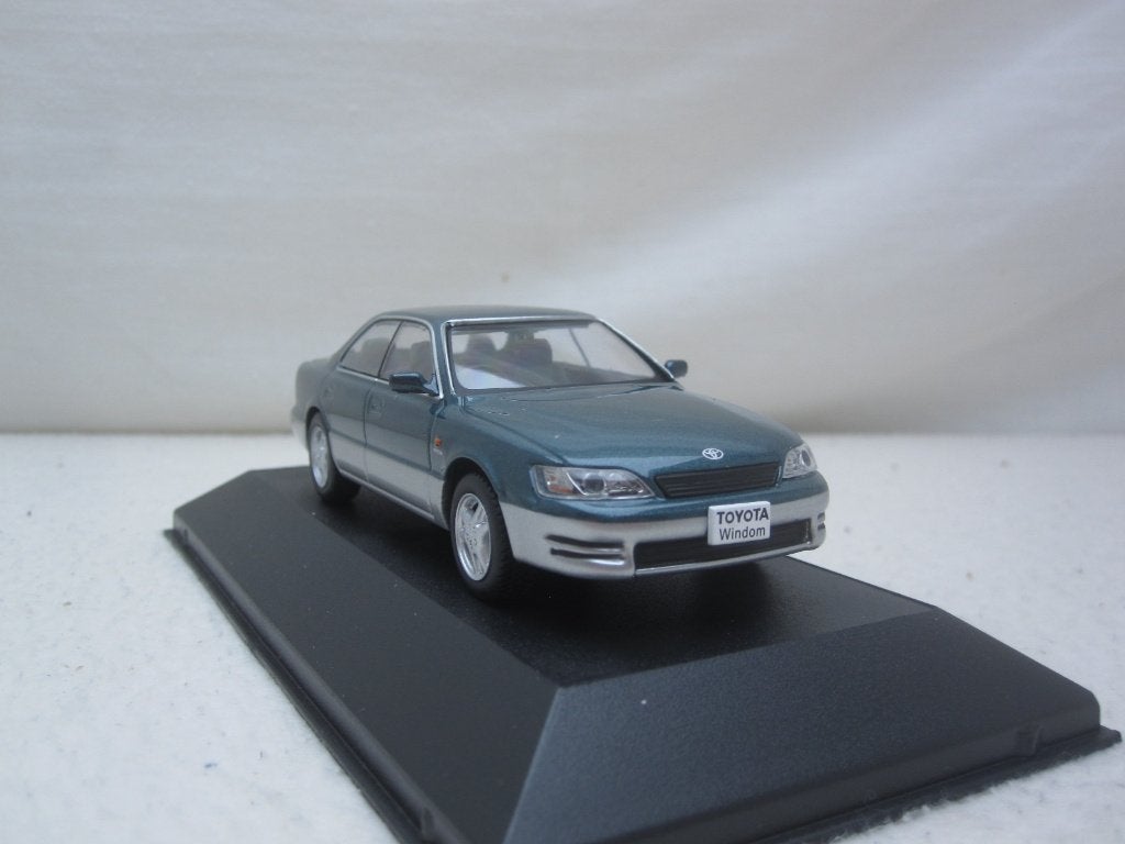 Toyota Windom 1991 Groen metallic / zilver 1:43 First43, Ophalen of Verzenden, Nieuw, Auto, Overige merken
