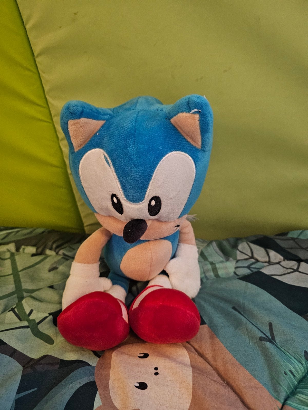 Sonic the Hedgehog knuffel - Zo goed als nieuw, Overige merken, Overige karakters, Overige typen, Blauw