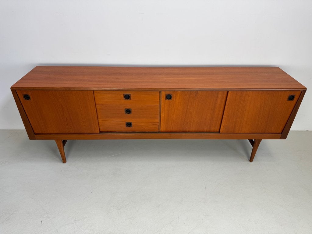 Vntage dressoir., Huis en Inrichting, Kasten | Dressoirs, Verzenden, 150 tot 200 cm, Teakhout, Zo goed als nieuw