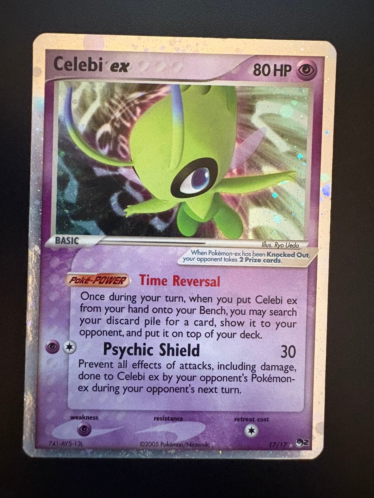 Celebi ex [Holo] #17 Pokemon POP Series 2 EX, Ophalen of Verzenden, Zo goed als nieuw