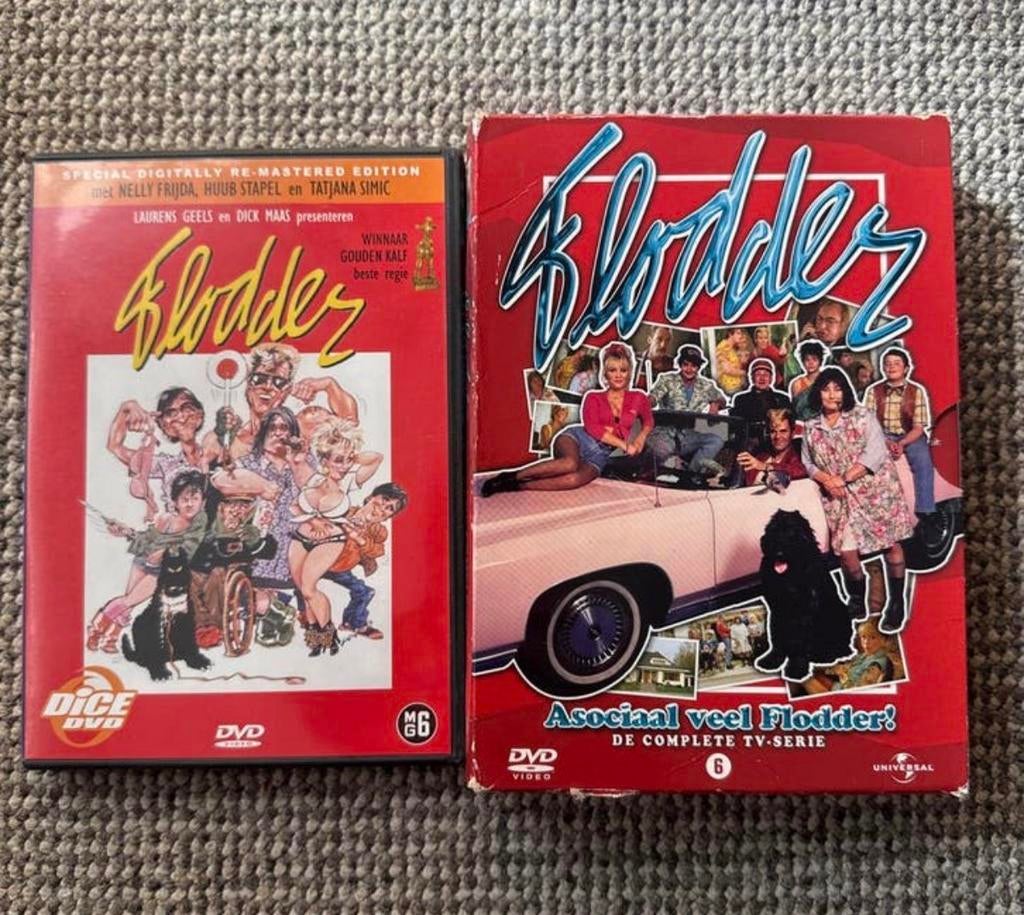 Flodder: Film & Complete TV-Serie Boxset (1 DVD ontbreekt), Boxset, Ophalen of Verzenden, Zo goed als nieuw, Komedie