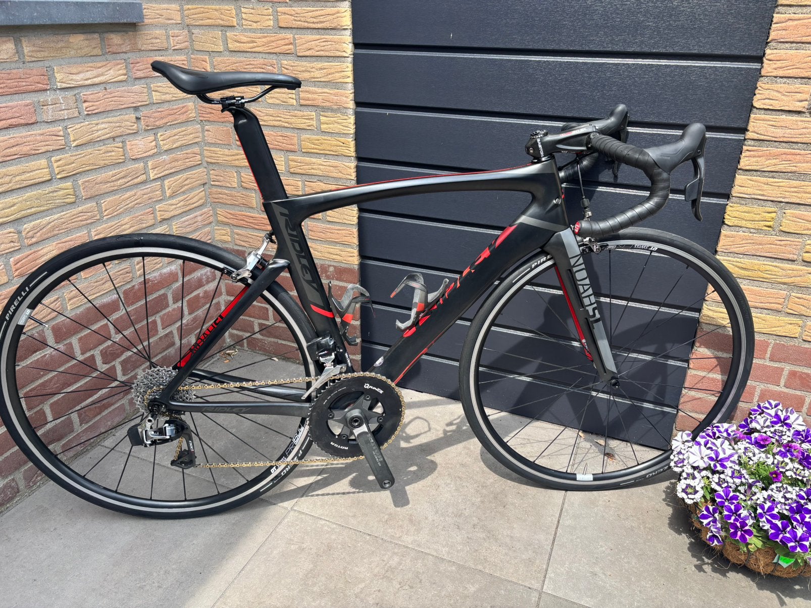 Ridley Noah SL - Sram Red eTap, Gebruikt, Carbon, Velgrem, Meer dan 20 versnellingen