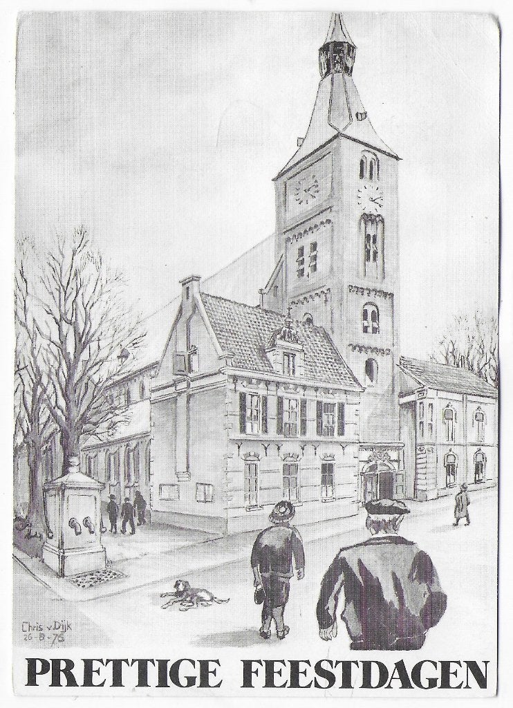Hattem Ned Herv Kerk Gelopen Ansichtkaart (B7949), Ophalen of Verzenden, 1980 tot heden, Gelopen, Gelderland