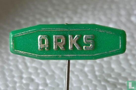 Speldje - Arks [zilver op groen], Ophalen of Verzenden, Gebruikt, Merk, Speldje of Pin