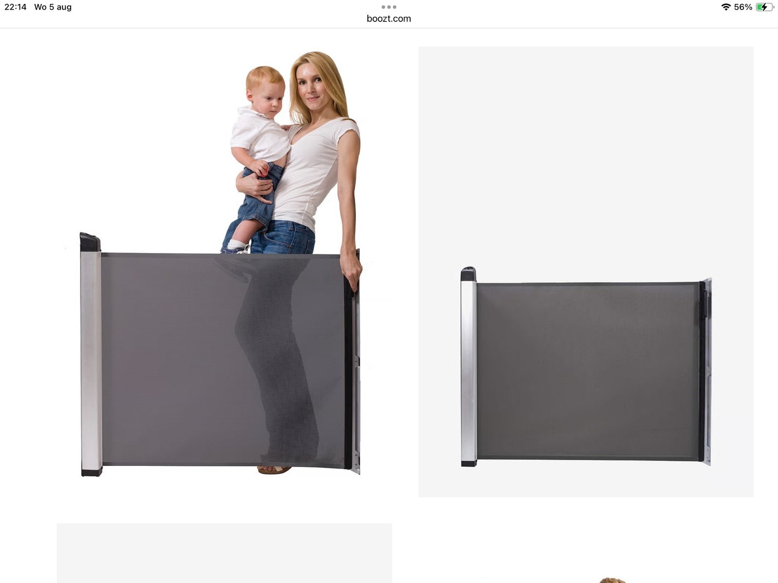 Oprolbaar traphekje Lascal Kiddy Guard Avant, Kinderen en Baby's, Traphekjes, Ophalen, Overige materialen, Oprolhekje, Zo goed als nieuw