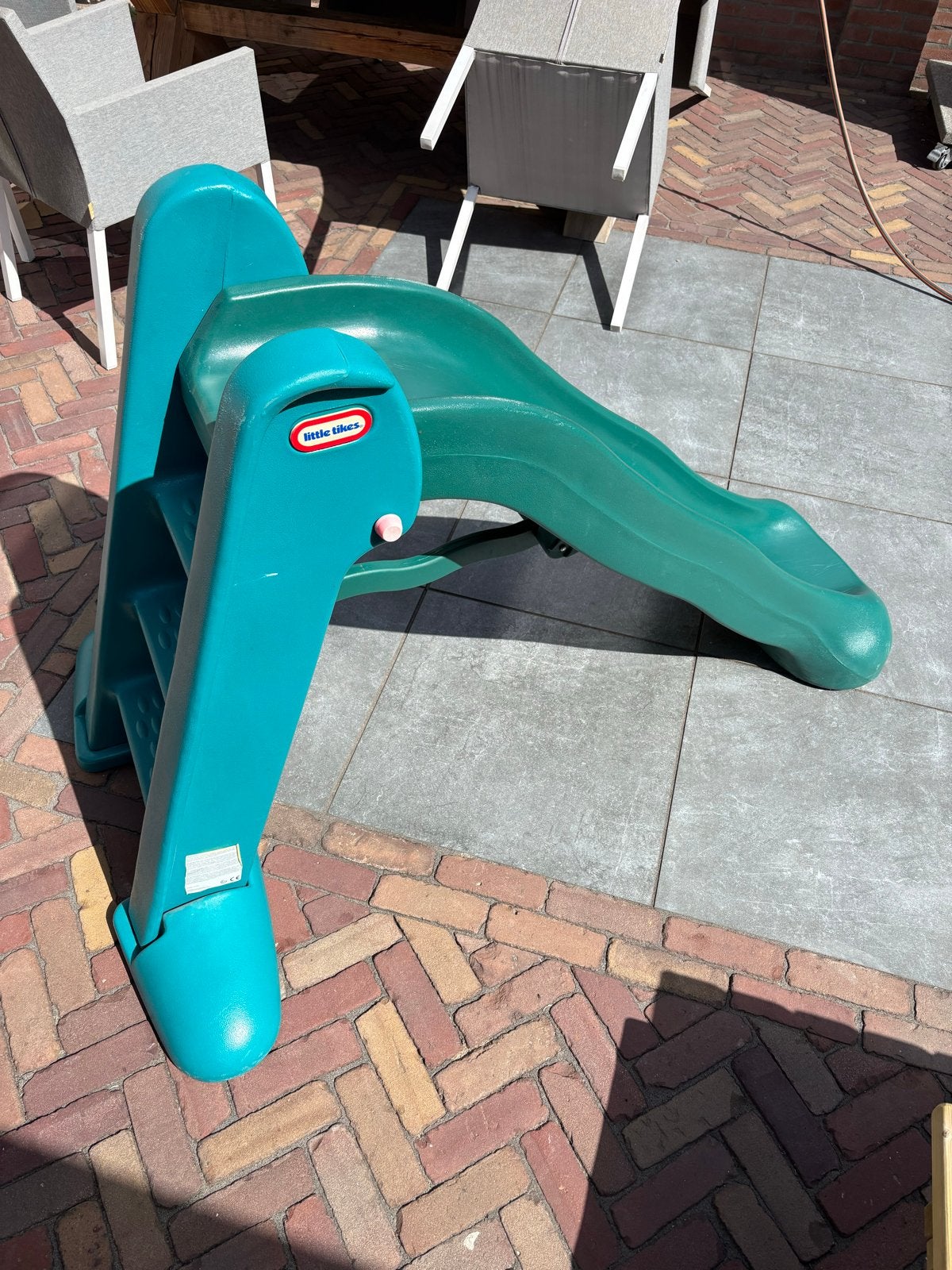 Little Tikes Glijbaan - Groen, Kinderen en Baby's, Speelgoed | Buiten | Speeltoestellen, Ophalen, Gebruikt, Glijbaan