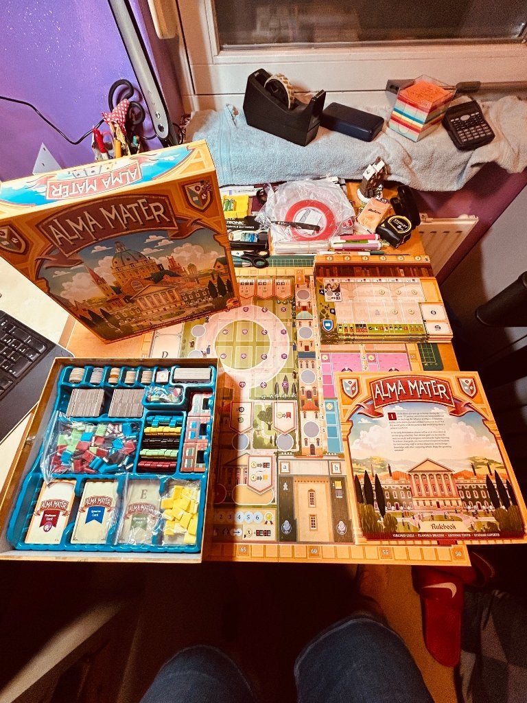 Alma Mater, Een of twee spelers, Ophalen of Verzenden, Nieuw, Eggertspiele