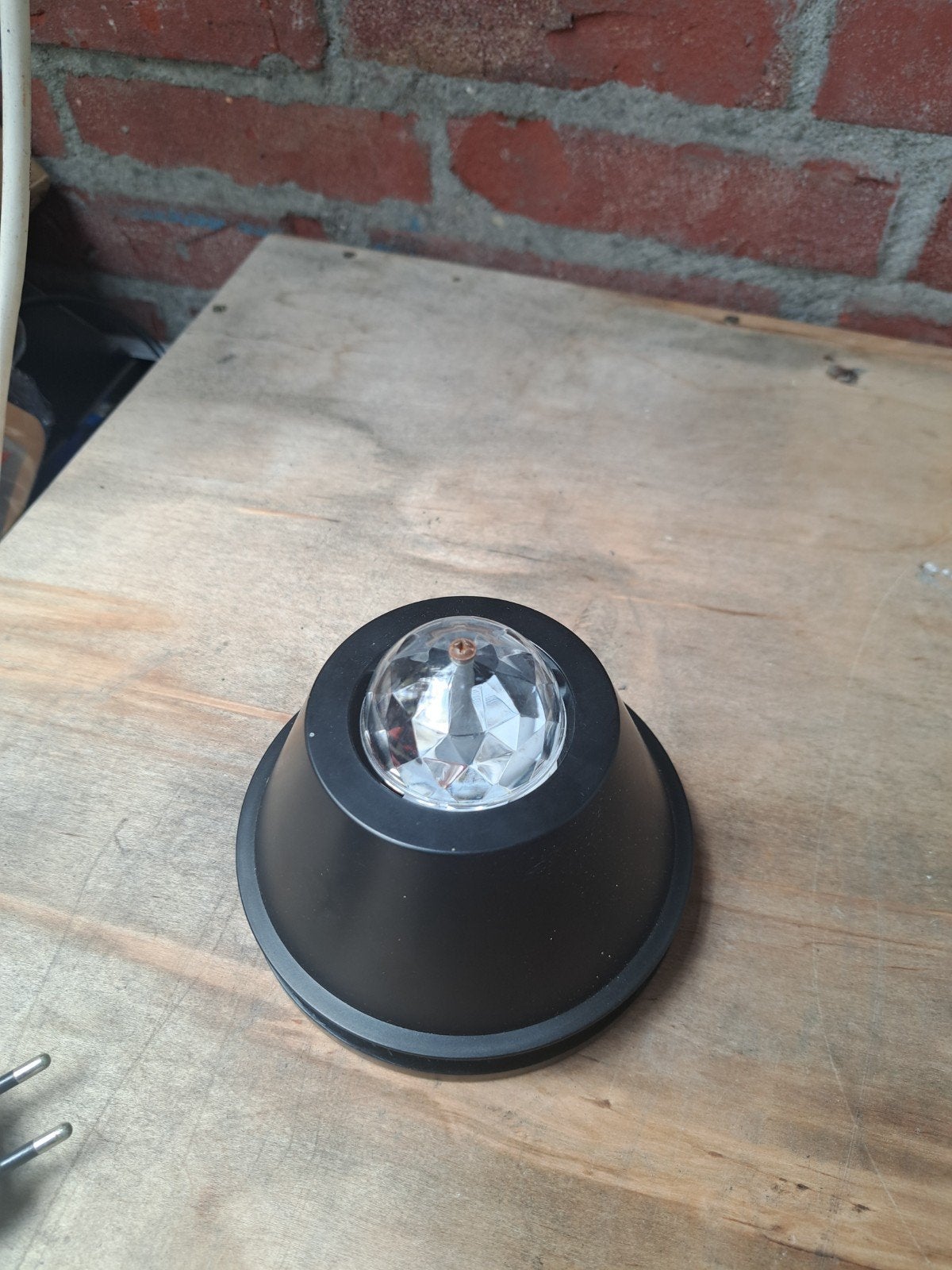 Mini Discolamp met Rotatie en Verschillende Kleuren, Muziek en Instrumenten, Licht en Laser, Ophalen of Verzenden, Gebruikt