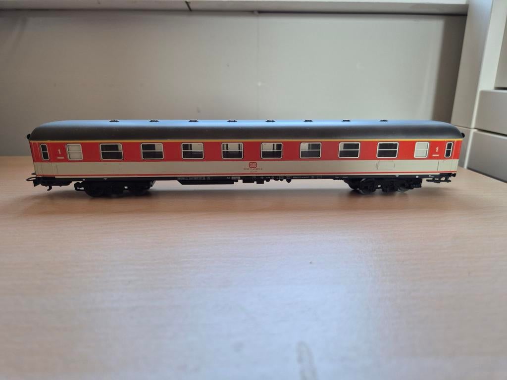 Märklin H0 4091 Rode DB Personenwagon, Ophalen of Verzenden