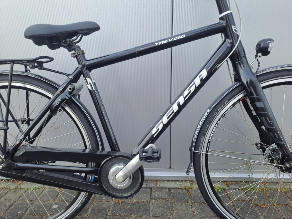 Sensa jongens fiets met 7 versnellingen/49cm, Versnellingen, Zo goed als nieuw, Gazelle Esprit, Trommelrem