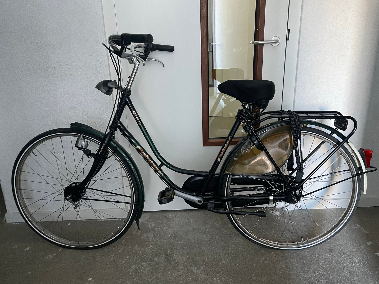 Fiets - Groen (banden niet gepompt), Overige merken, Terugtraprem, Ophalen of Verzenden, 53 tot 56 cm