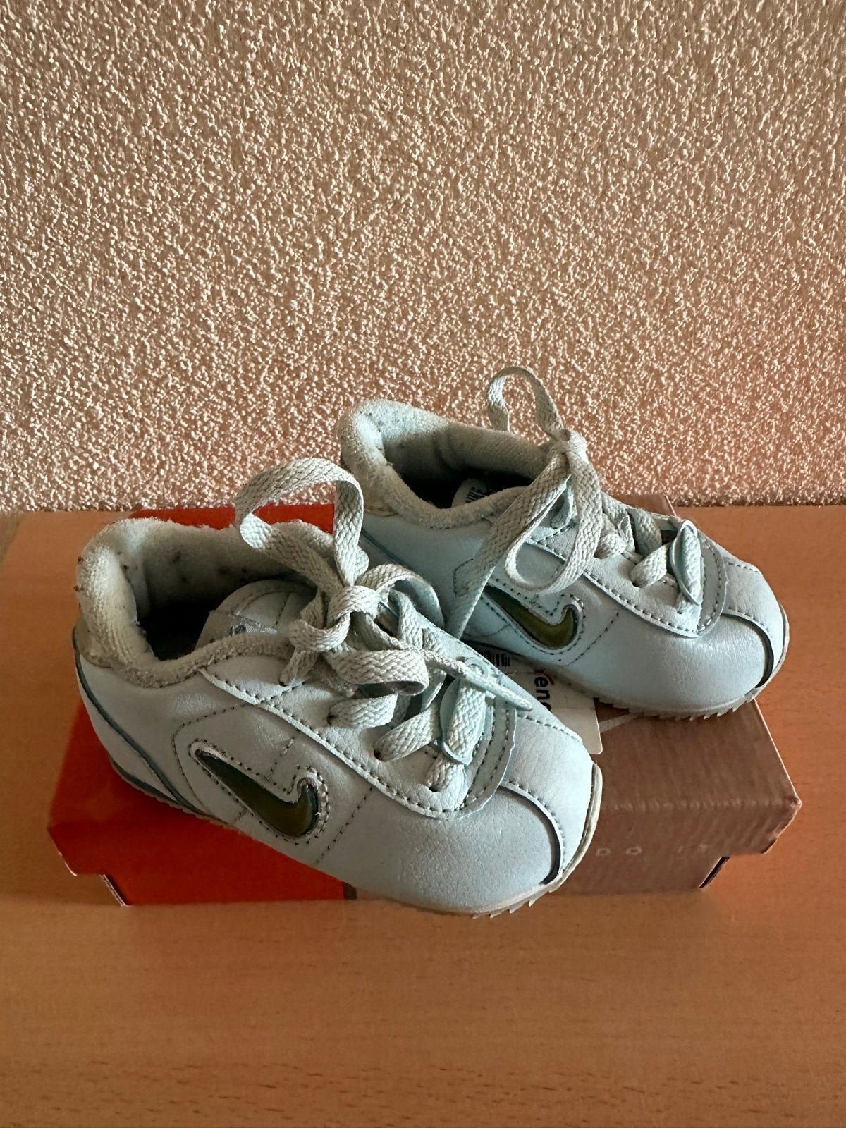 Nike Cortez babyschoentjes maat 18,5, Jongetje of Meisje, Ophalen of Verzenden, Gebruikt, Schoentjes