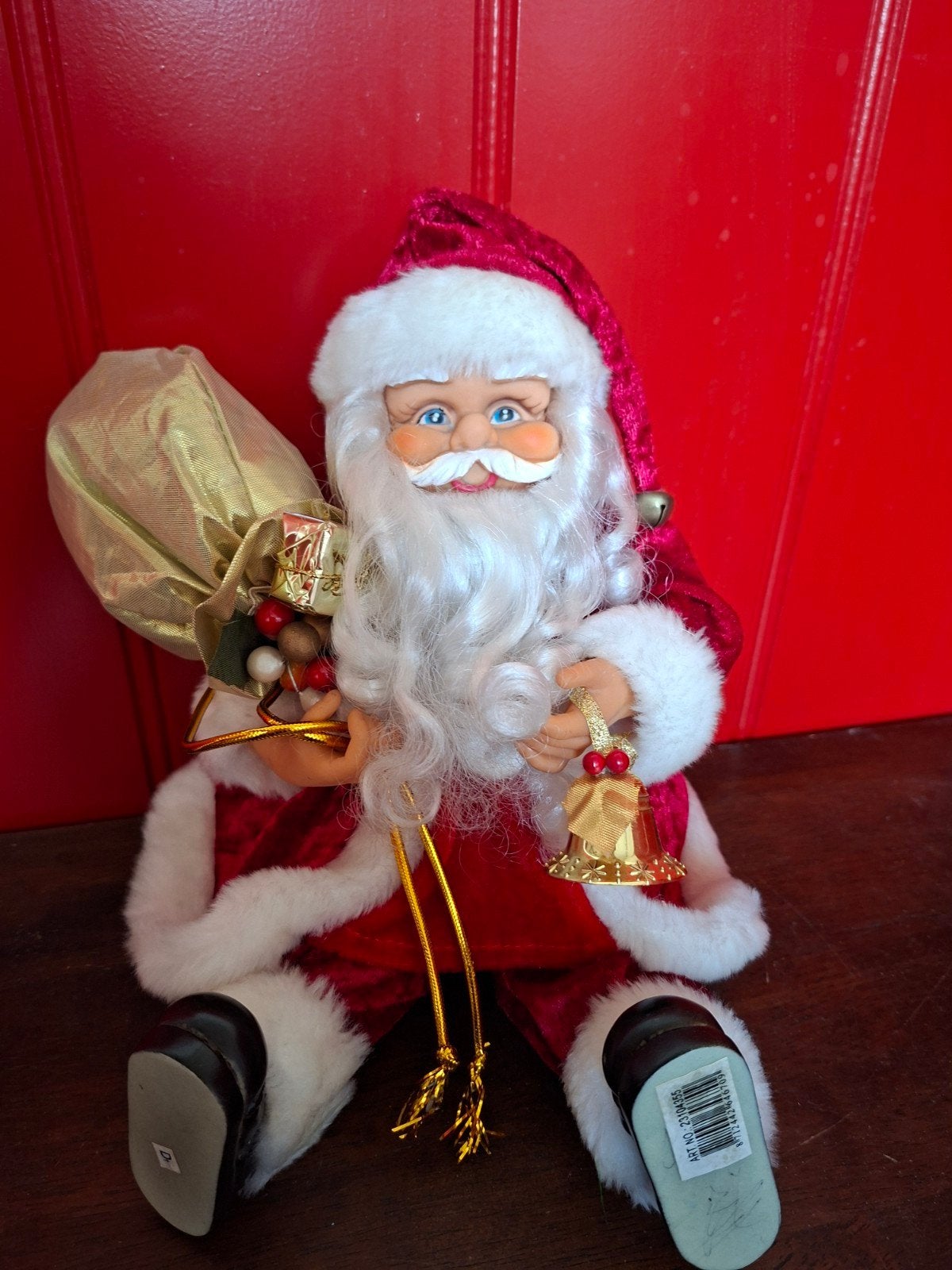 Zittende Kerstman 25 cm., Diversen, Ophalen of Verzenden