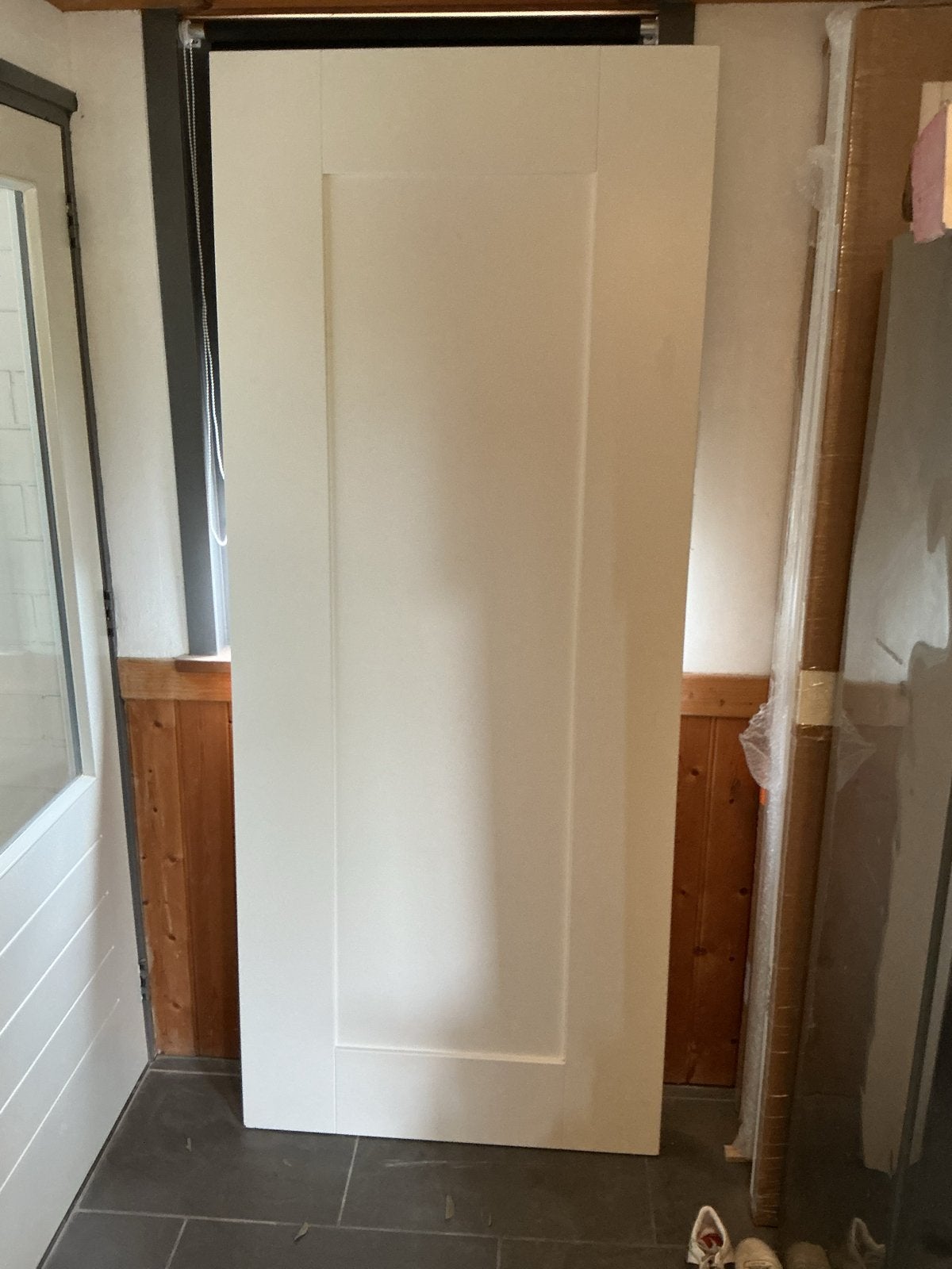 Skantrae deur stomp hardhout 88x211 cm, Ophalen, 80 tot 100 cm, Binnendeur, Nieuw