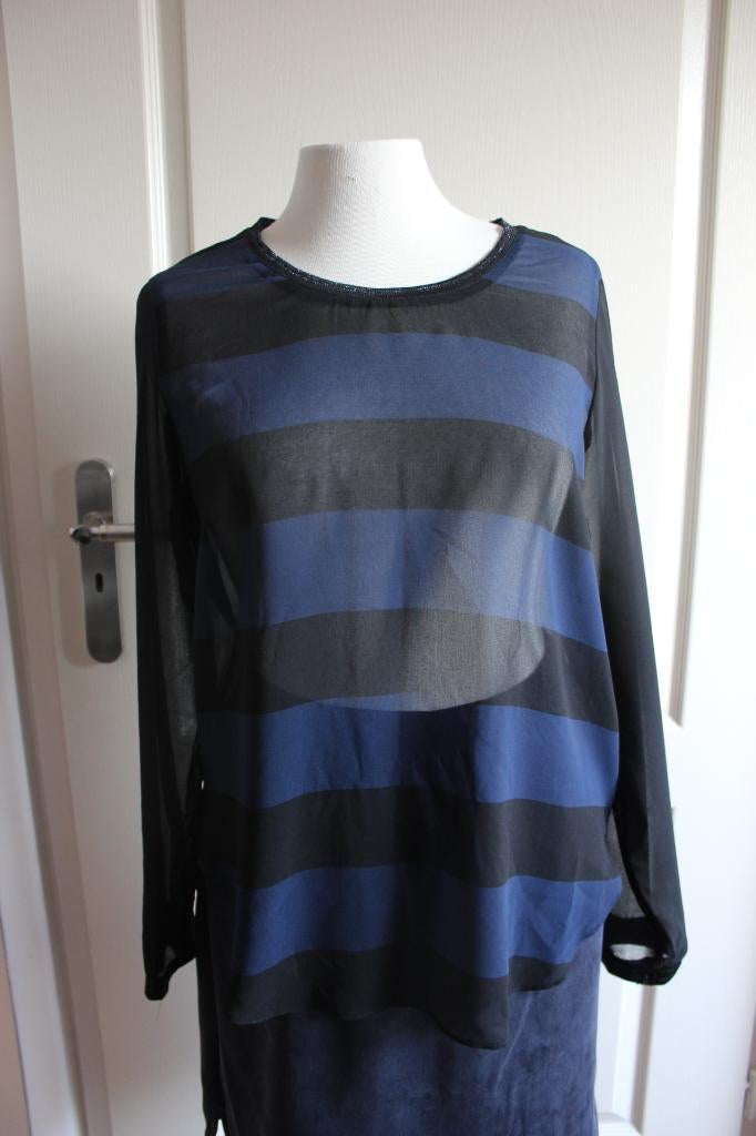 top van SCOTCH & SODA (MAISON SCOTCH) maat 1 (S), Blauw, Scotch & Soda, Ophalen of Verzenden, Zo goed als nieuw