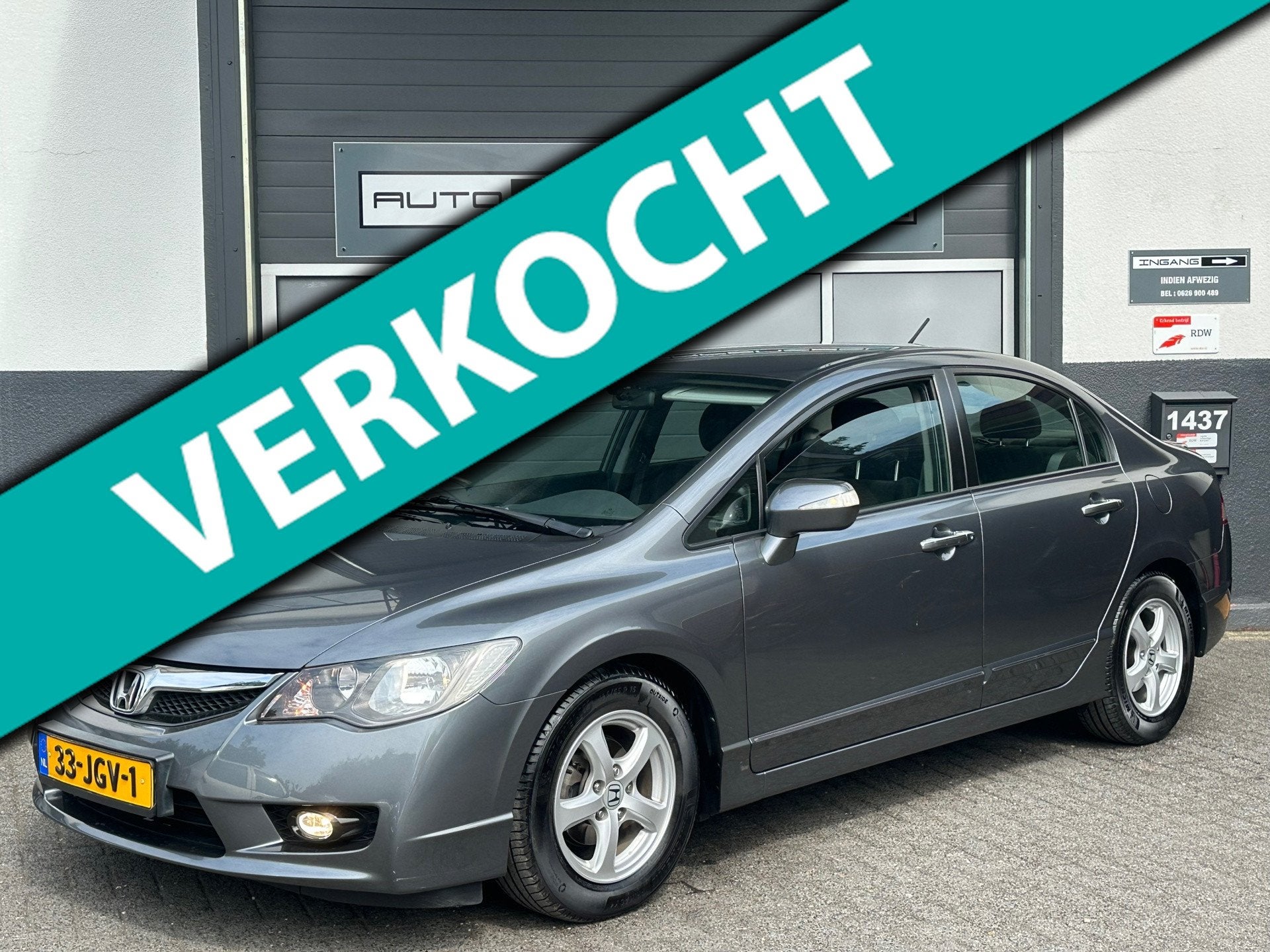 Honda Civic 1.3 Hybrid | CARPLAY | NAVI | CC | 100% Honda de, Auto's, Honda, Dealer onderhouden, Metallic lak, Gebruikt, Origineel Nederlands