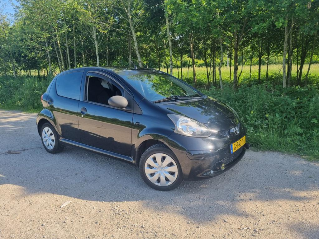 Toyota Aygo 2007 Zwart, Ophalen, Nieuw, Toyota