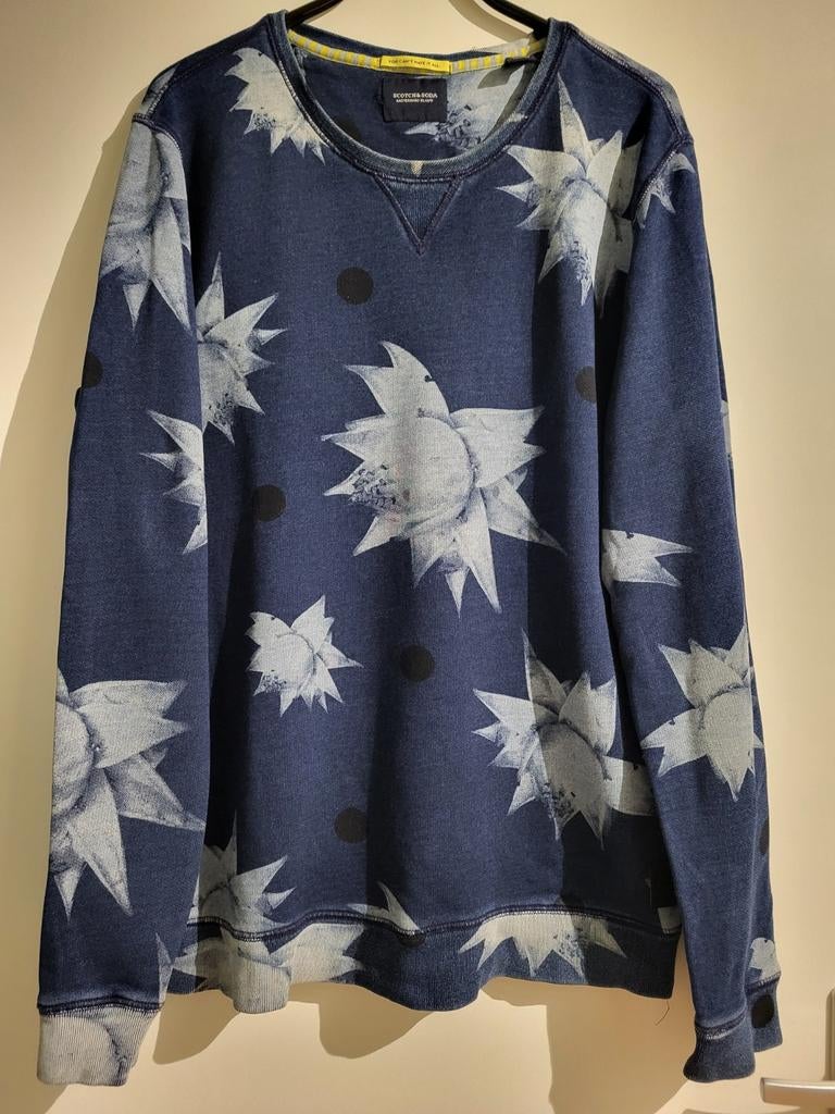 Scotch & Soda, Blauw, Maat 56/58 (XL), Ophalen of Verzenden, Zo goed als nieuw
