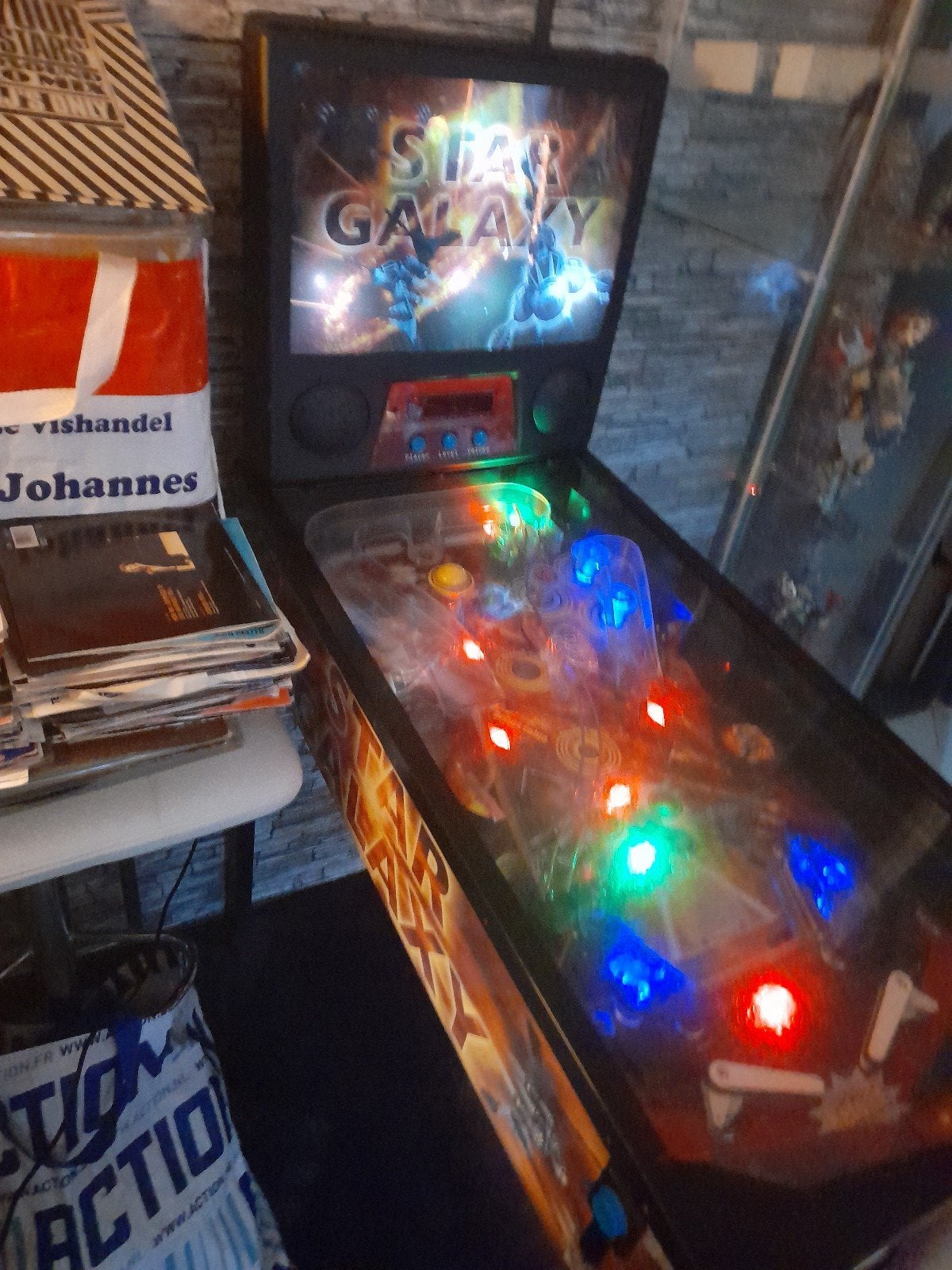Star Galaxy Flipperkast - Zo goed als nieuw, Verzamelen, Elektronisch, Zo goed als nieuw, Flipperkast, Ophalen