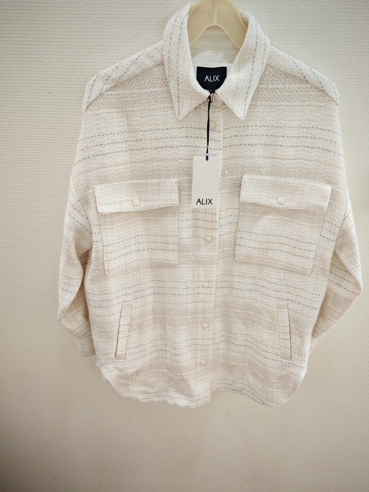 Alix The Label Jas XS Oversized - Nieuw met prijskaartjes, Wit, Nieuw, Ophalen of Verzenden, Alix The Label
