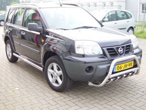 Nissan X-Trail 2008-2010 Sidebars rechte buis, Niet ingevuld, Niet ingevuld, Niet ingevuld