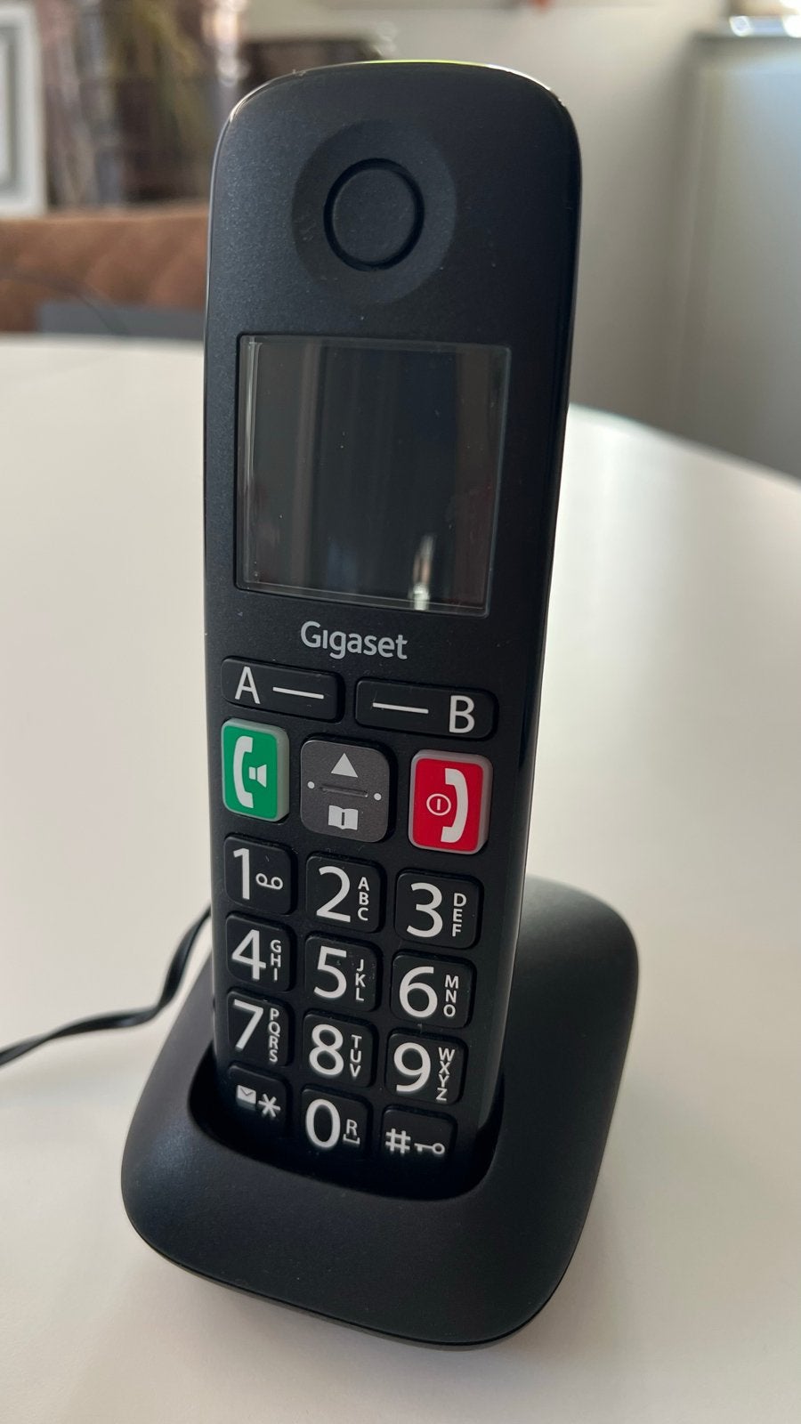Gigaset draadloze telefoon met grote toetsen, Ophalen of Verzenden, Zo goed als nieuw, 1 handset