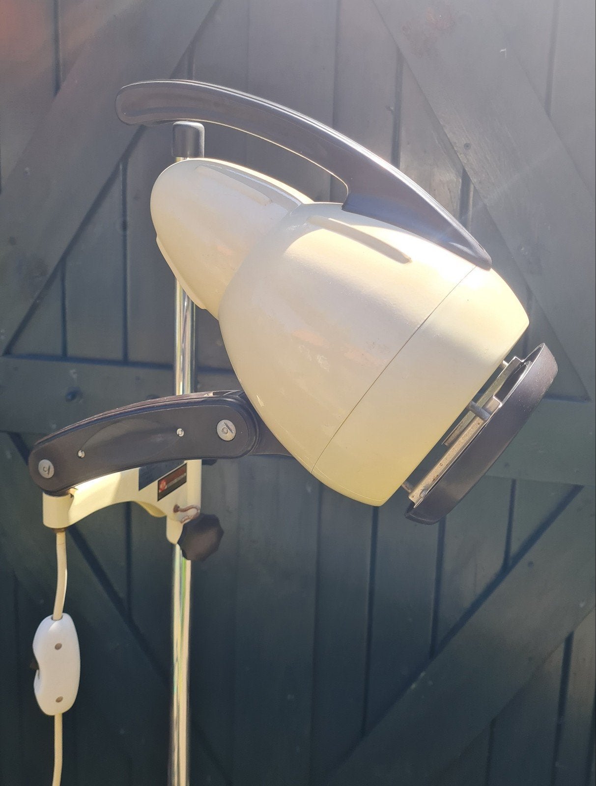Unieke Vintage lamp, Ophalen, Gebruikt, Metaal, Jaren 30