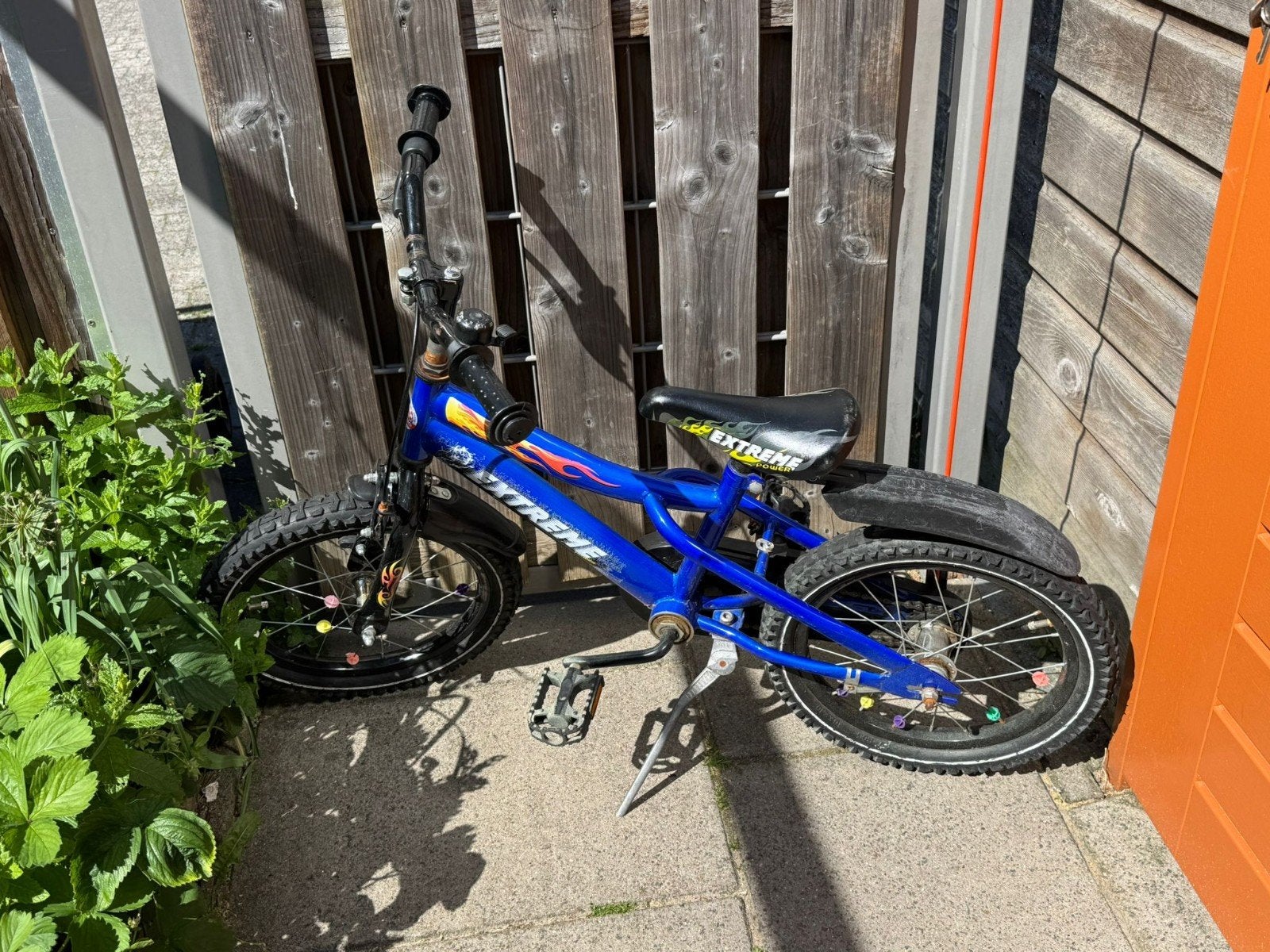 Kinderfiets met vlaggetje - Opknapper, Ophalen, Gebruikt, 16 tot 20 inch, Extreme