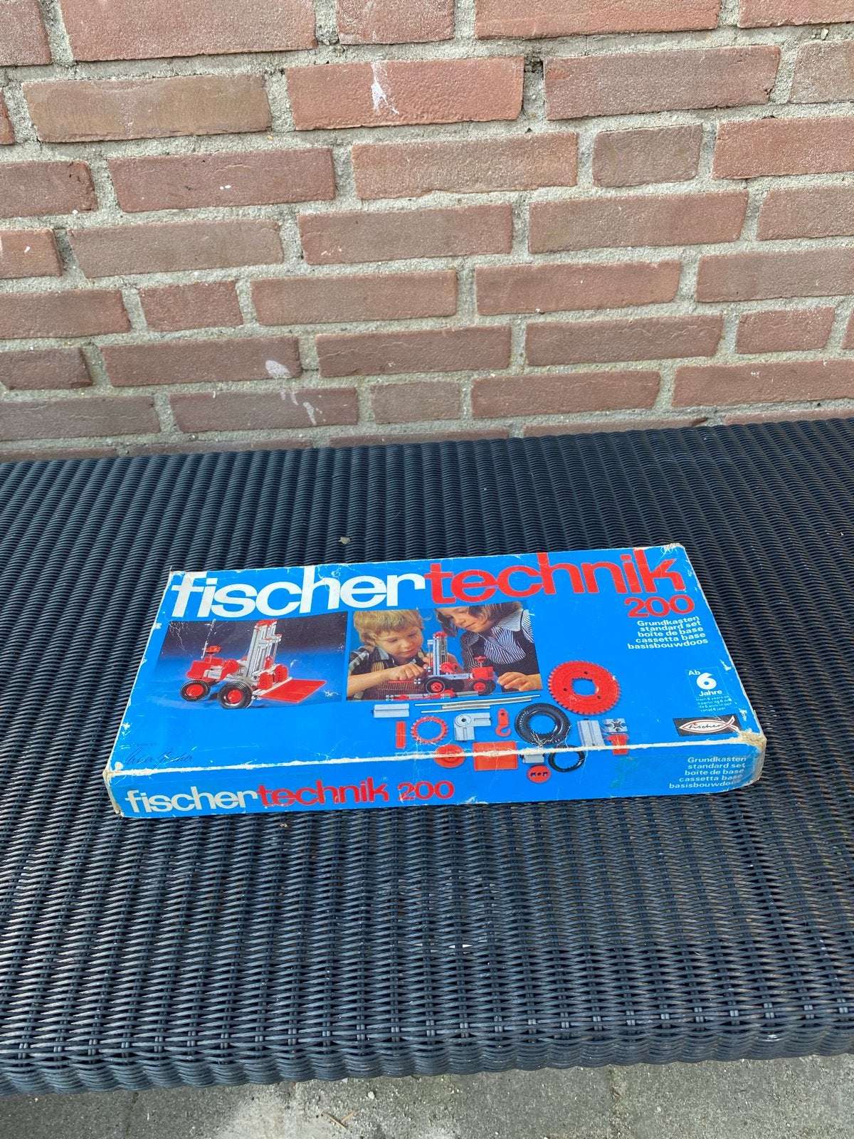 Vintage Fischertechnik 200 Bouwdoos - Technisch Speelgoed, Ophalen of Verzenden, Gebruikt, Overige merken