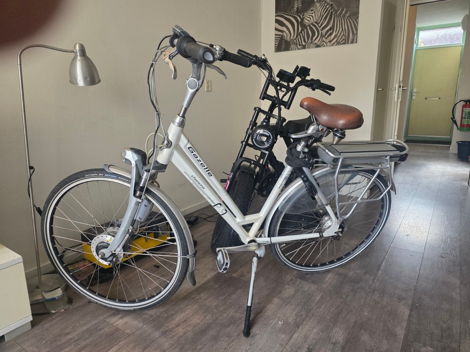 Gazelle Chamonix Damesfiets - Comfortabel en Betrouwbaar, Fietsen en Brommers, Fietsen | Dames | Damesfietsen, Velgrem, Versnellingen