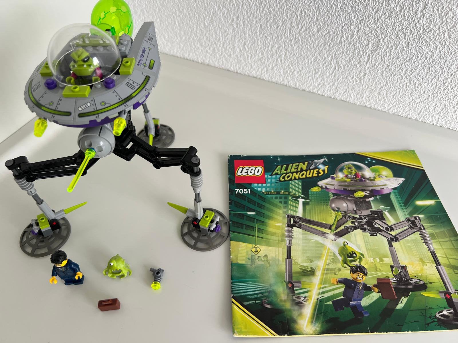 Lego Alien conguest (2011) Tripod Invader, Ophalen of Verzenden, Zo goed als nieuw