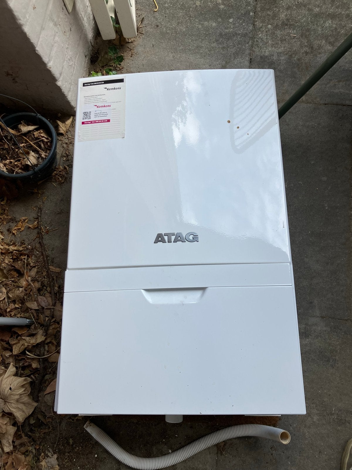 ATAG CV-ketel - Goede staat + thermostaat ATAG, Ophalen, Gebruikt, Hoog rendement (Hr), Cv-ketel of Combi-ketel