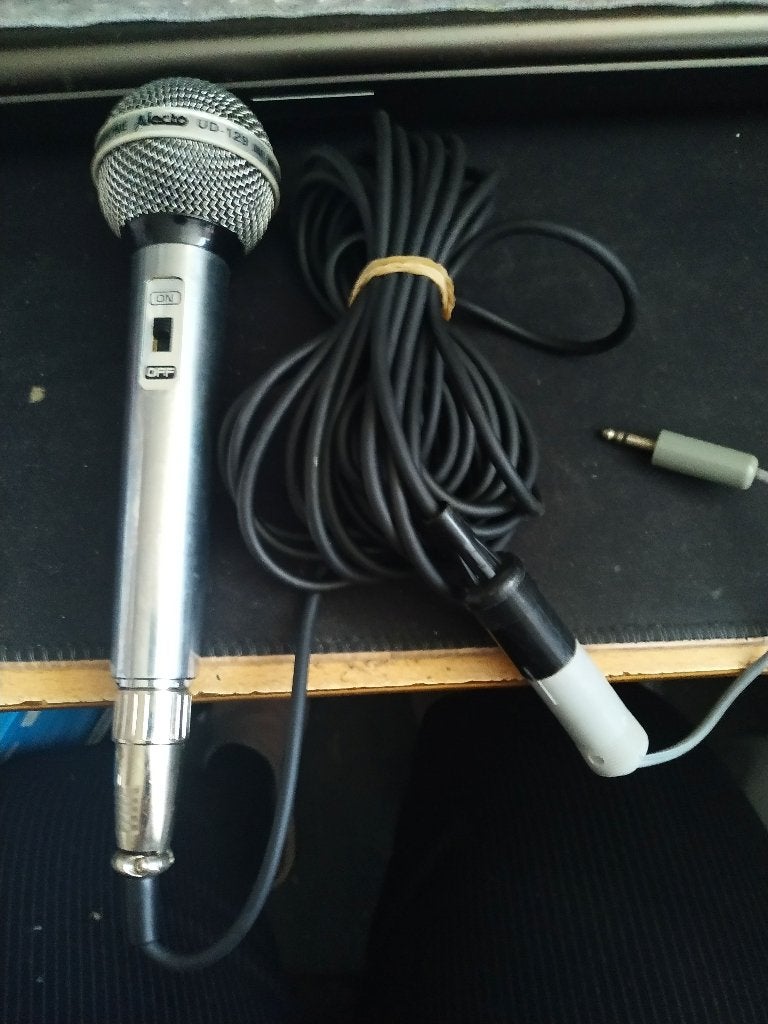 Alecto UD-129 Microfoon, Muziek en Instrumenten, Ophalen of Verzenden, Gebruikt, Overige typen
