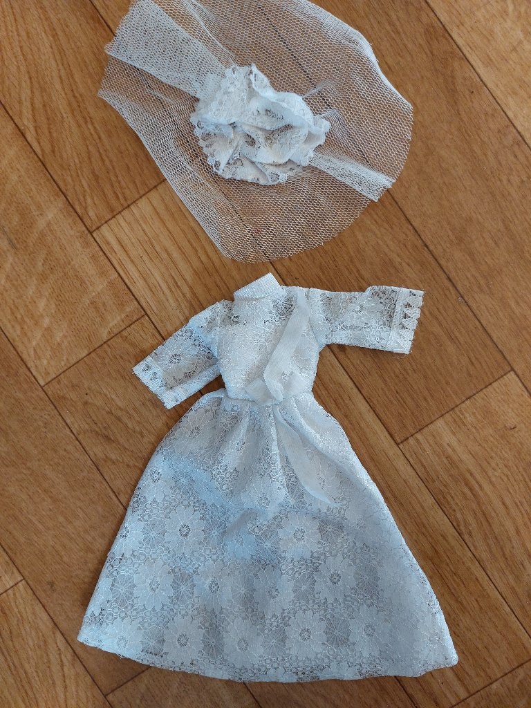 Vintage Fleur bruidsjurk nr 1220, Ophalen of Verzenden, Gebruikt, Kleertjes