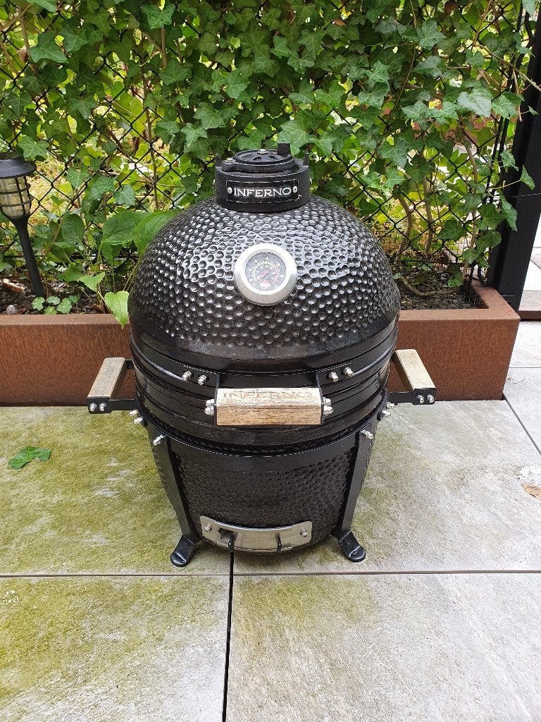 Inferno compact kamado Ø34cm/13inch, Ophalen, Gebruikt, Inferno