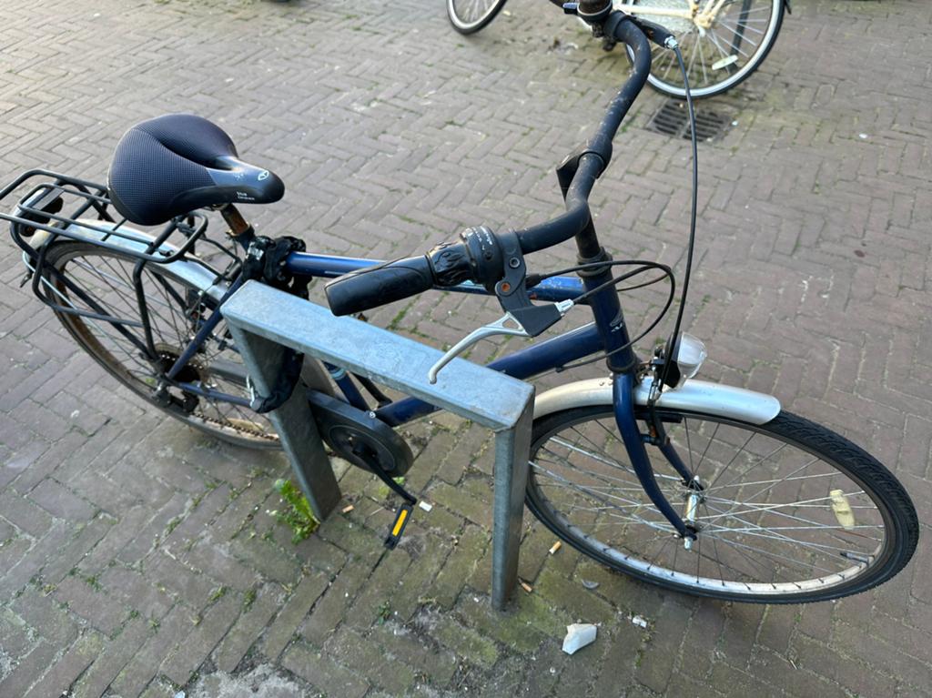 Opknapper fiets, Fietsen en Brommers, Fietsen | Heren | Herenfietsen, Ophalen, Gebruikt, Schijfrem, Overige merken