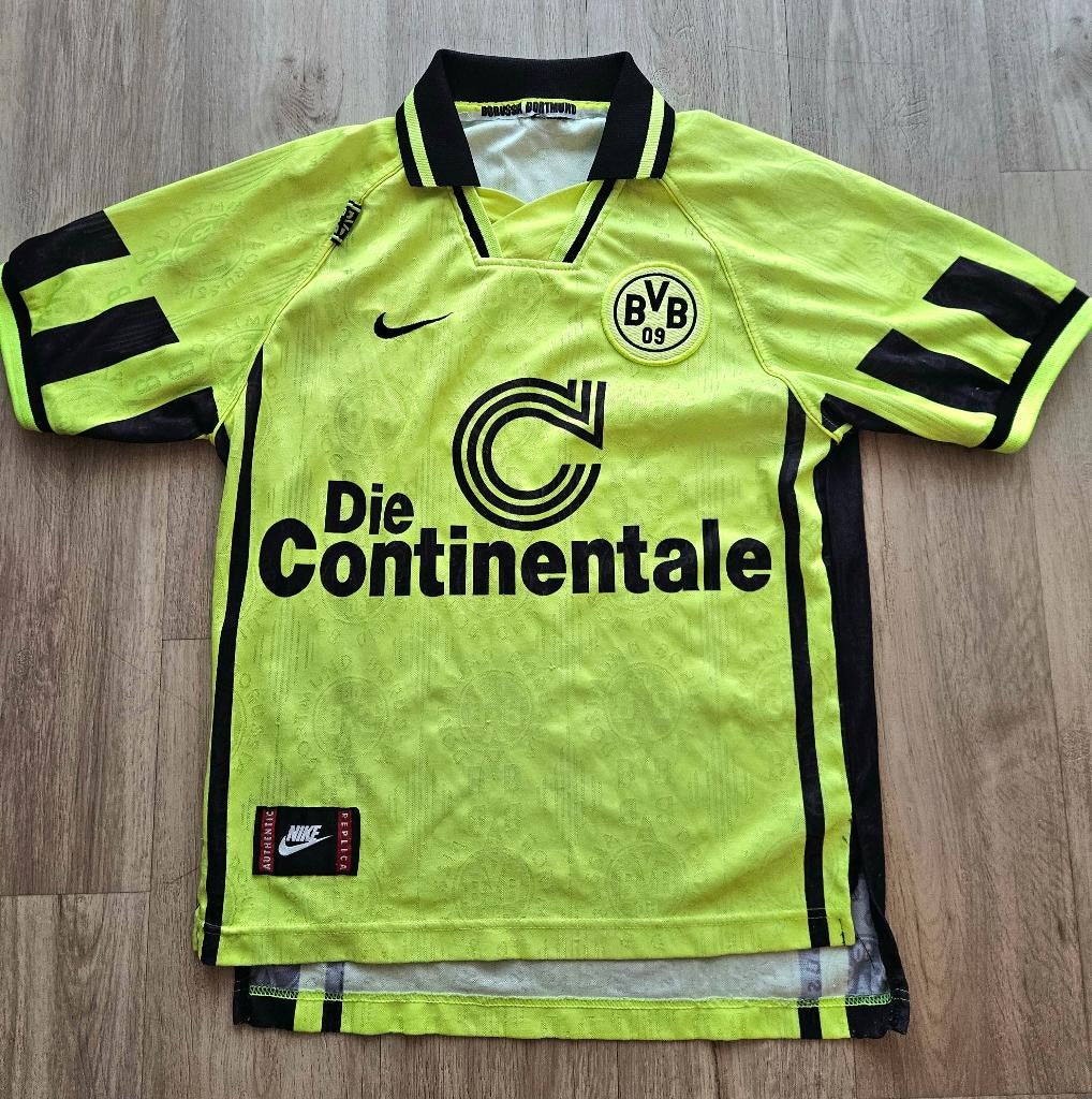 Borussia Dortmund vintage voetbalshirt 1996, Ophalen of Verzenden, Zo goed als nieuw, Buitenlandse clubs, Shirt
