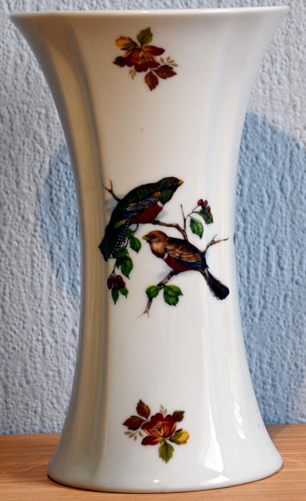 Royal Schwabap vaas porselein, Antiek en Kunst, Ophalen of Verzenden