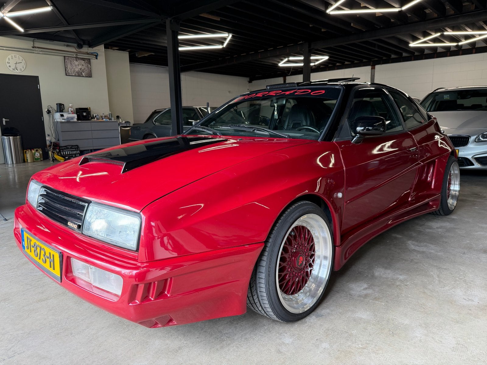 Volkswagen 1991 Rood, Auto's, Volkswagen, Corrado, Zwart, 49 €/maand, Handgeschakeld